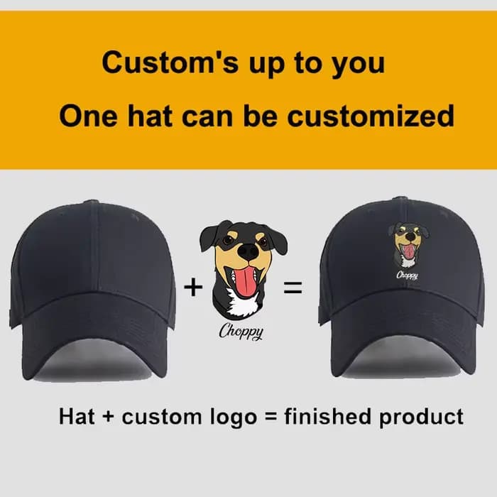 Casquette de Baseball avec Logo Personnalisé pour Homme et Femme