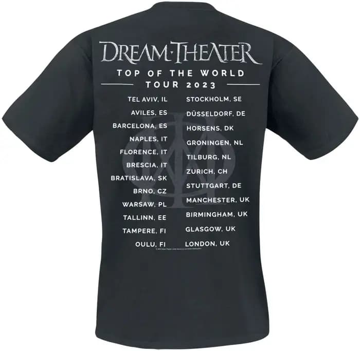 T-shirt Dream Theater Distance Over Time