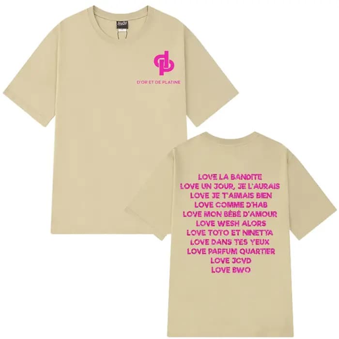 T-shirt imprimé graphique Rapper Jul pour hommes et femmes