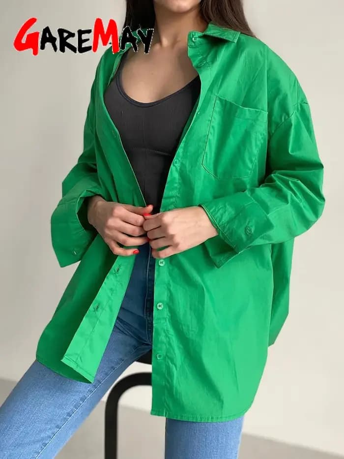 Chemise surdimensionnée pour femmes