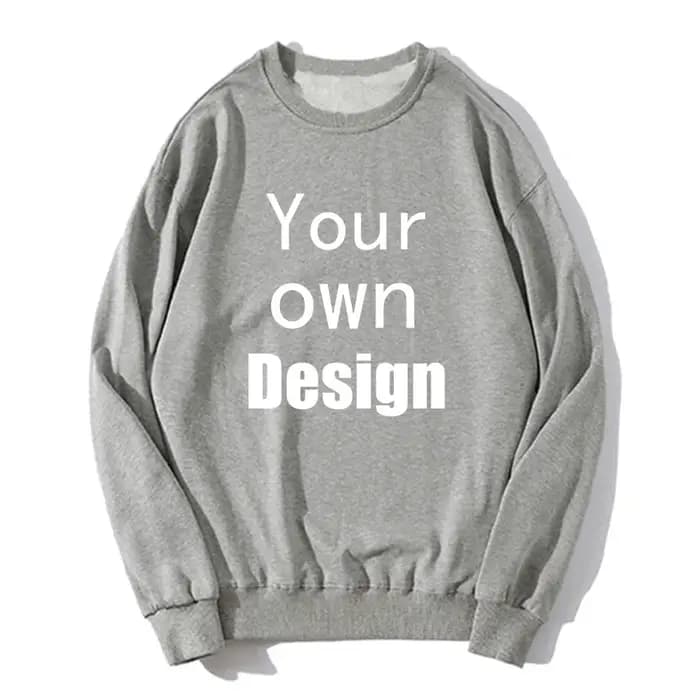 Sweat à capuche personnalisé faites votre conception Logo texte hommes femmes imprimer