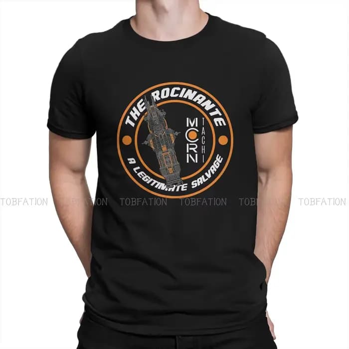 Un légitime récupérer l'expanse t-shirt Vintage adolescent graphique grand col rond