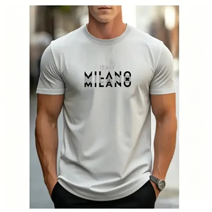 T-shirt décontracté pour homme d'été