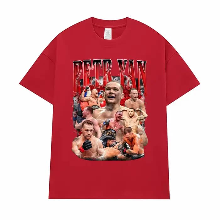 T-shirts graphiques vintage Petr Yan pour hommes et femmes, streetwear gothique Harajuku, t-shirt dé