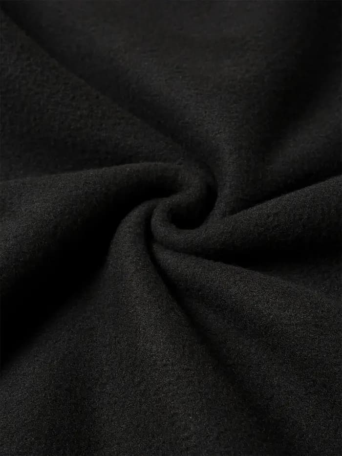Pull à capuche à manches longues et col rond pour femme