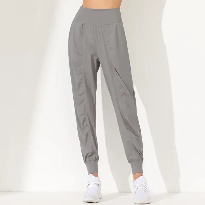 Pantalon de Yoga femme ample mince