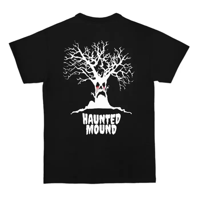 Streetwear Haunted Mound Vintage t-shirt Y2K vêtements hommes femmes Hip Hop imprimé graphique surdimensionné t-shirts coton à manches courtes hauts