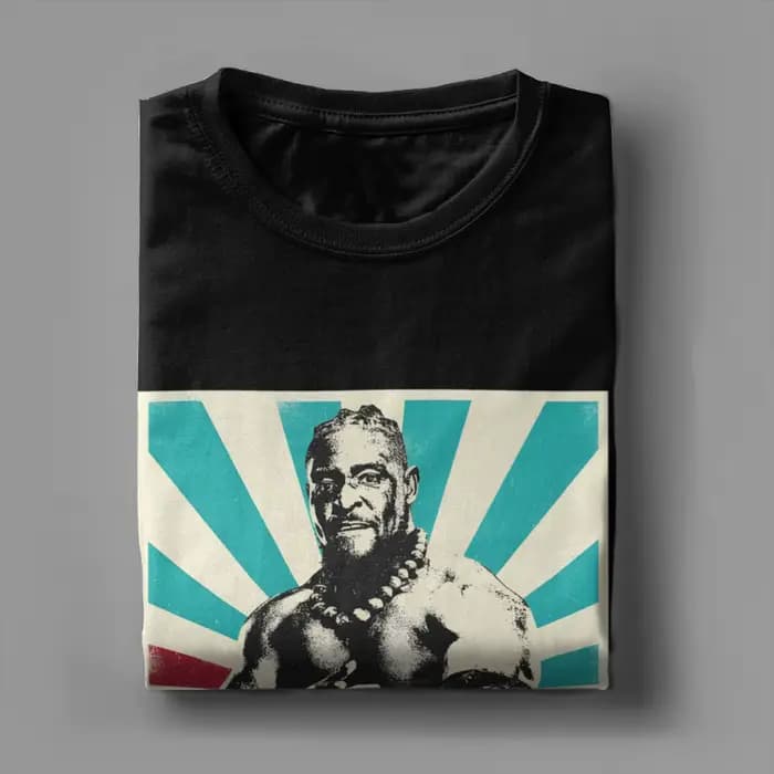 T-shirt vintage rétro Oba Femi pour hommes