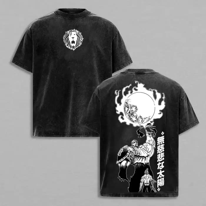 T-shirt The Seven Deadly Sins Escanor pour hommes