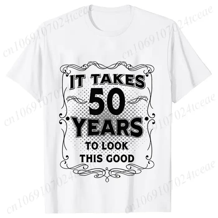 T-shirt drôle du 50e anniversaire pour hommes