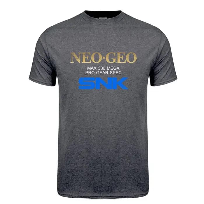 Neo Geo Pro Gear Spec t-shirt été hommes femmes coton à manches courtes Neo Geo T-shirts homme haut