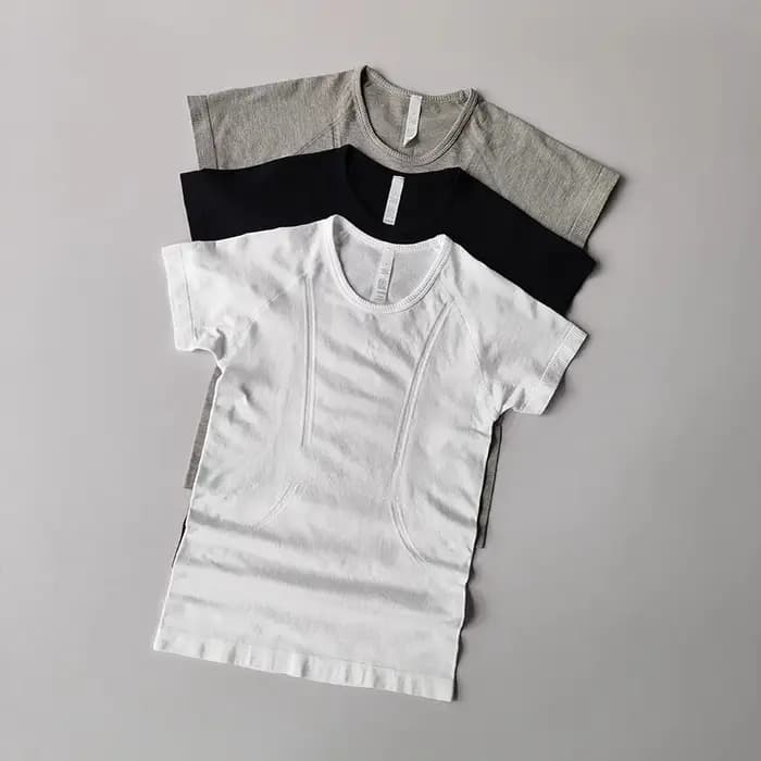 Femmes Yoga haut sans couture Sport t-shirts chemise de Fitness vêtements