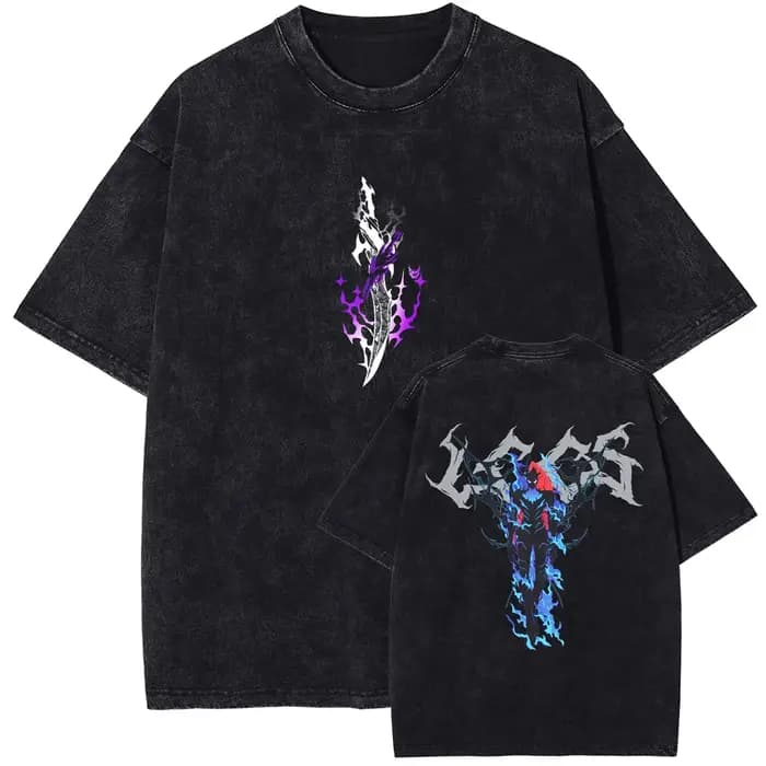 Solo nivellement Igris T-shirt Manga graphique