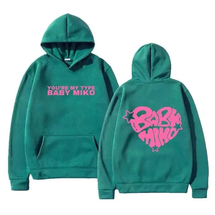 Jeune Miko Xoxo Tour 2024 sweat à capuche drôle mode hommes femmes