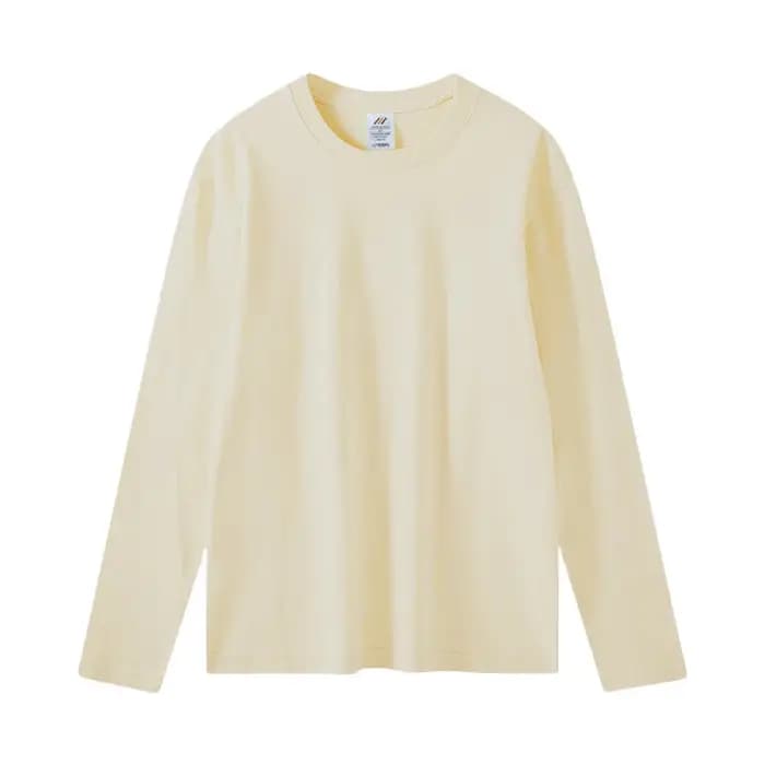 T-shirt femme manches longues col rond coton doux T-shirt solide Harajuku Streetwear mode coréenne printemps automne chemise hauts t-shirts