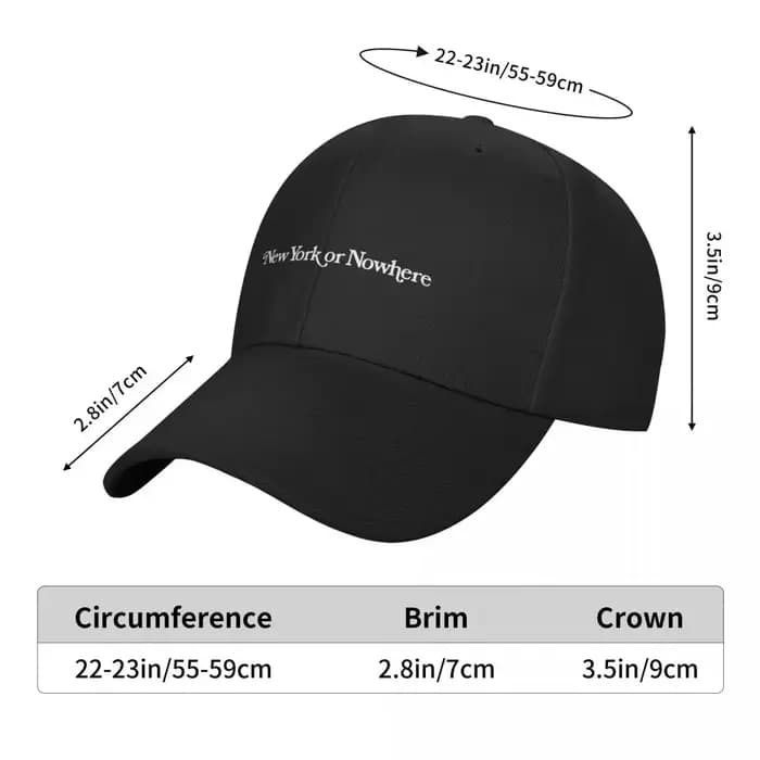 Casquette de Baseball NEW YORK OR NOWHERE