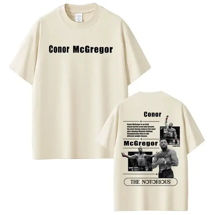 T-shirt pour hommes The Notorious Conor McGregor