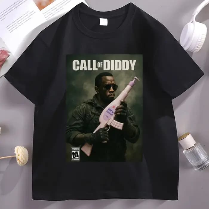 T-shirt Call of Diddy pour hommes et femmes