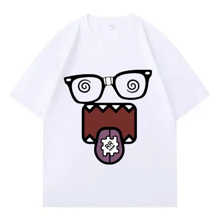 T-shirts Domo Kun Funny Meme pour hommes et femmes