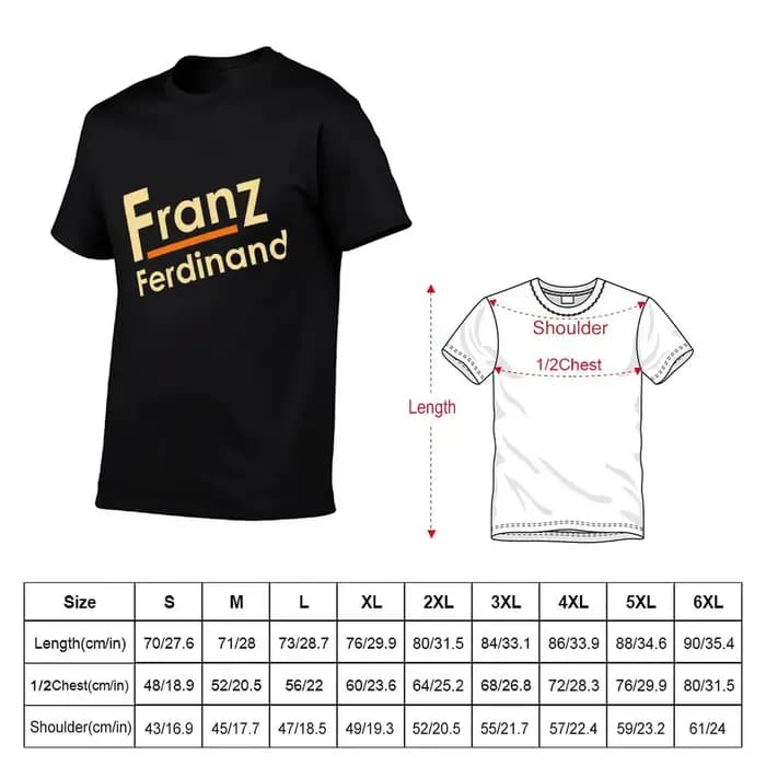 T-shirt essentiel Franz Ferdinand pour homme