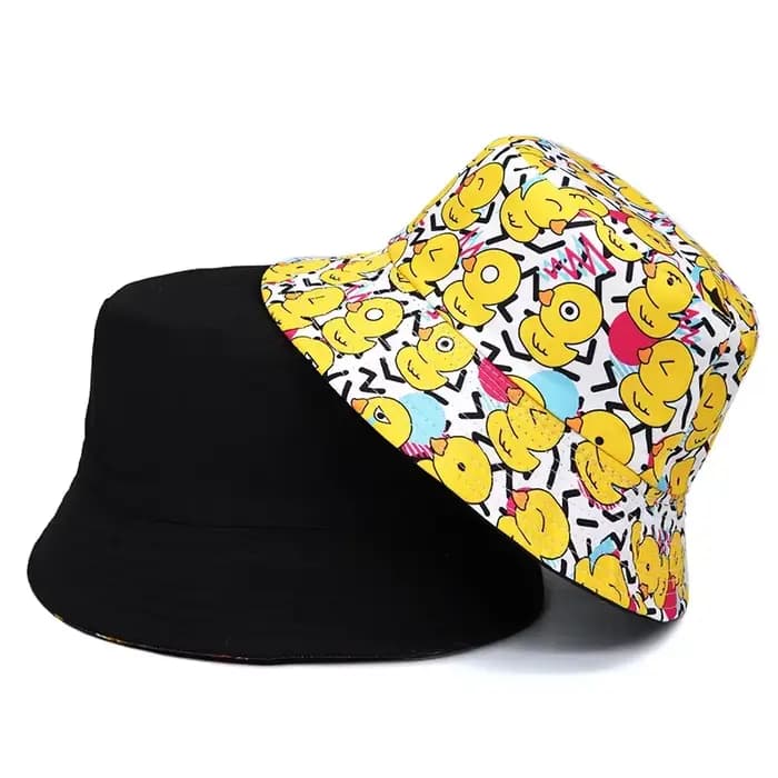 Chapeaux seau imprimés de canard pour hommes et femmes