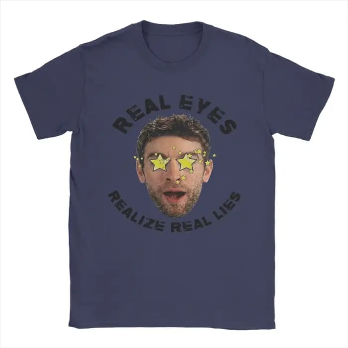T-shirt à manches courtes et col rond pour hommes