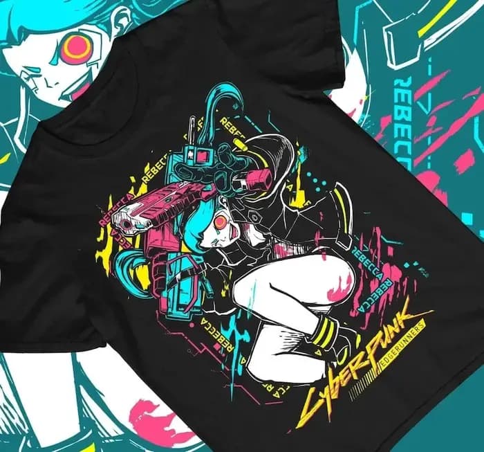 T-shirt Neon Runners, DAVID & LUCY, Rebecca, Graphic Scopic Shirt, Nouveau, 2022