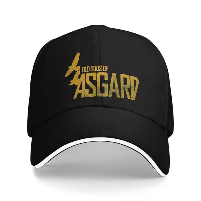 Casquette de baseball Alan Wake inspirée du groupe Old Gods Of Asgard, pour la randonnée, la pêche,