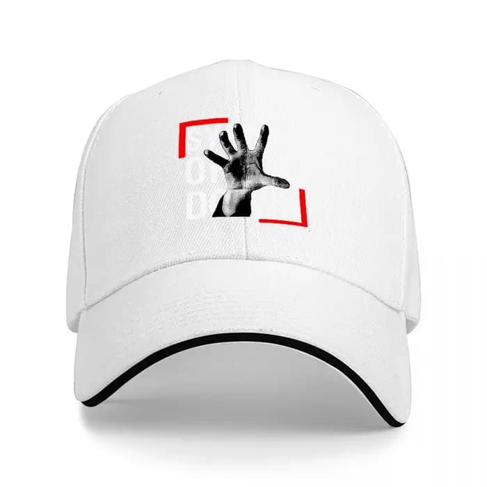 Casquette de baseball SYSTEM OF A DOWN avec logo noir