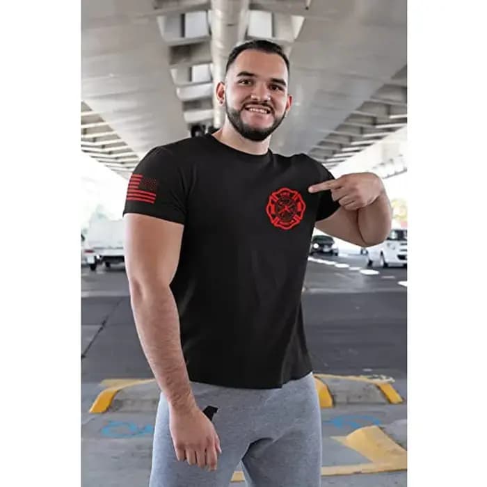 T-Shirt de sécurité des forces de l'ordre-Police EMS FBI shérif de sauvetage incendie