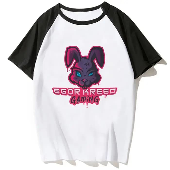 Egor Kreed t-shirt femmes streetwear été anime