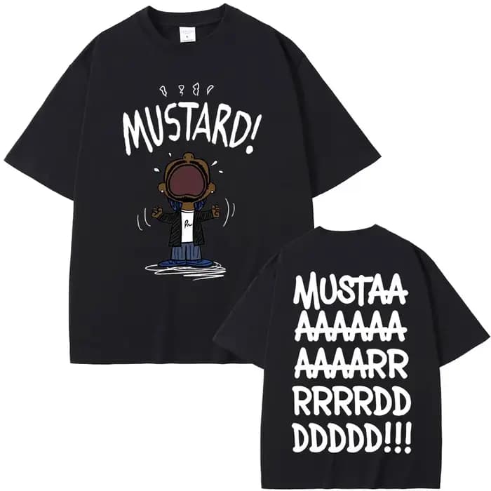 Rappeur Kendrick Lamar pas comme nous moutarde drôle impression T-shirts hommes femmes Hip Hop musique populaire T-shirt
