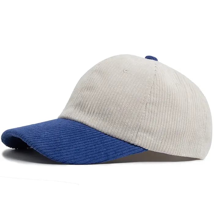 Casquette de Baseball en velours côtelé pour homme et femme