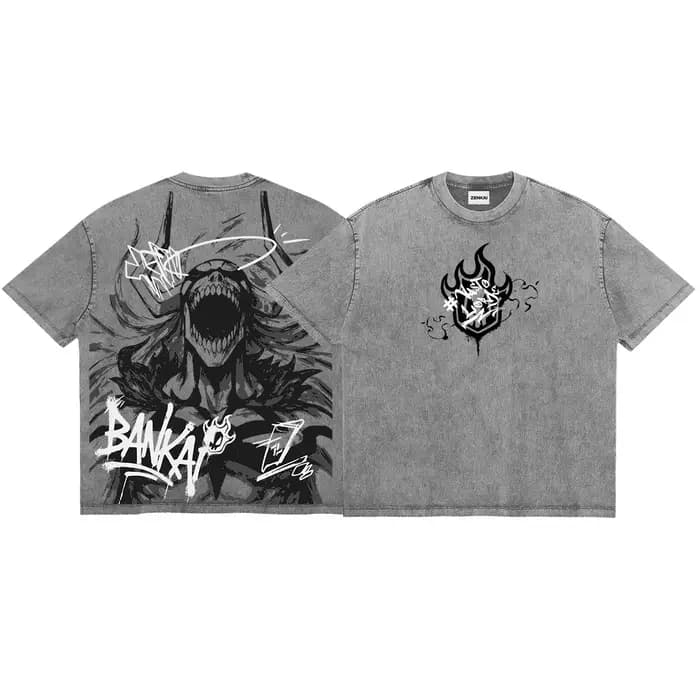 T-shirt Kurosaki Ichigo BLEACH Anime pour hommes