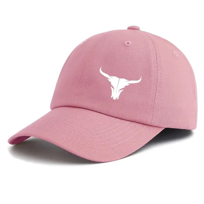 Casquette de Baseball imprimée BULL HORN pour adultes