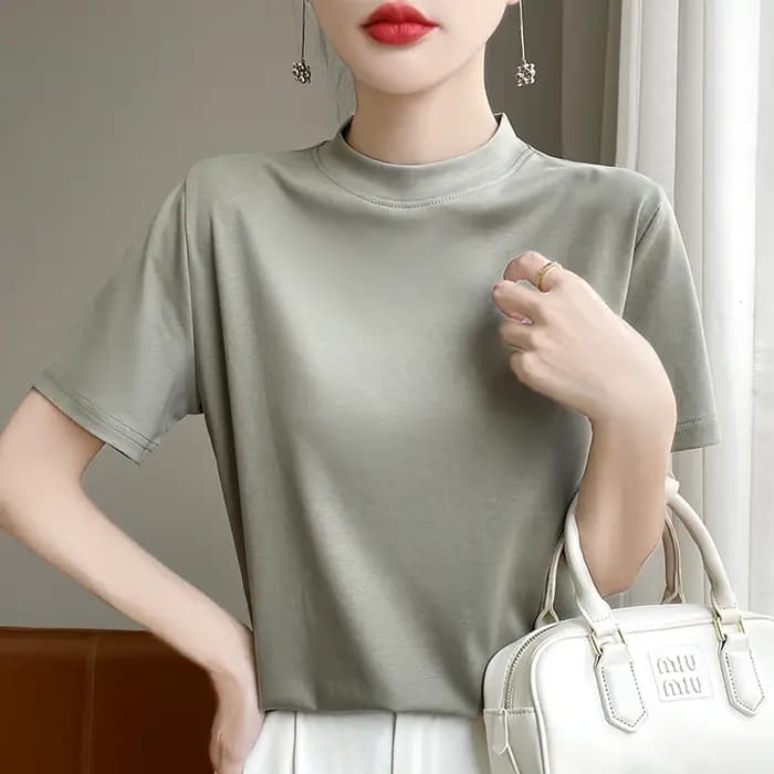 T-shirt à manches courtes pour femmes