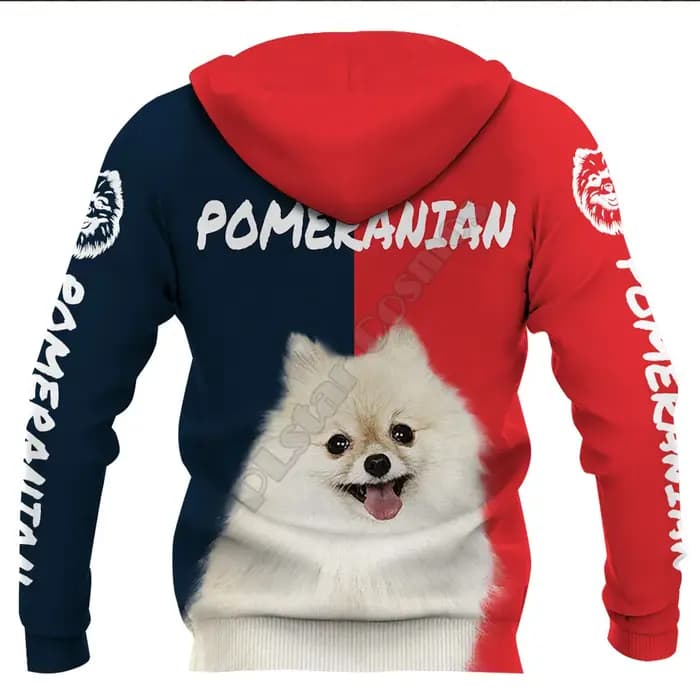 Sweat à capuche Terrier russe noir imprimé 3D pour hommes et femmes