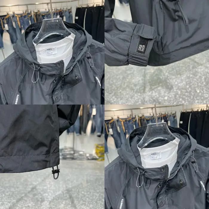 Veste de travail pour homme à capuche