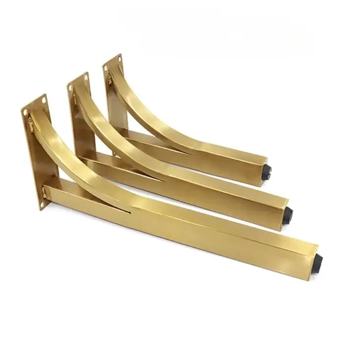 4 pièces 20/25/30cm pieds de meubles en métal armoire de salle de bain meuble TV placard canapé jambe Support
