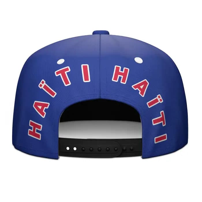 Casquette à visière plate Haïti