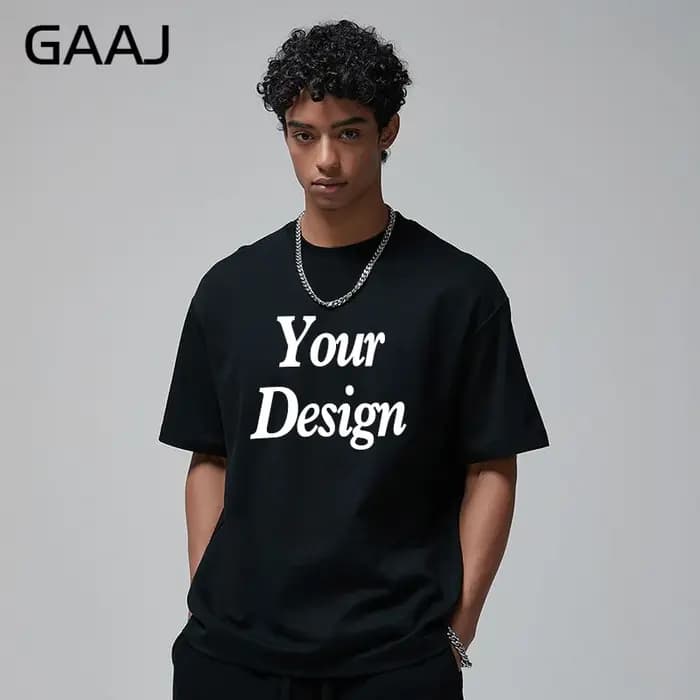 T-shirt à Manches Courtes en 100% Coton pour Homme et Femme, Vêtement de Qualité, Conception Personn