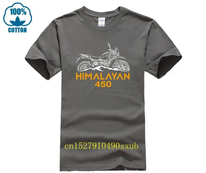 Nouveaux hommes Royal T-shirt décontracté Enfield himalayen 450 pour les motocyclistes