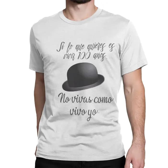 Joaquin Sabina T-Shirt plage Hip Hop tendance t-shirts hommes pur coton col rond 4XL 5XL 6XL