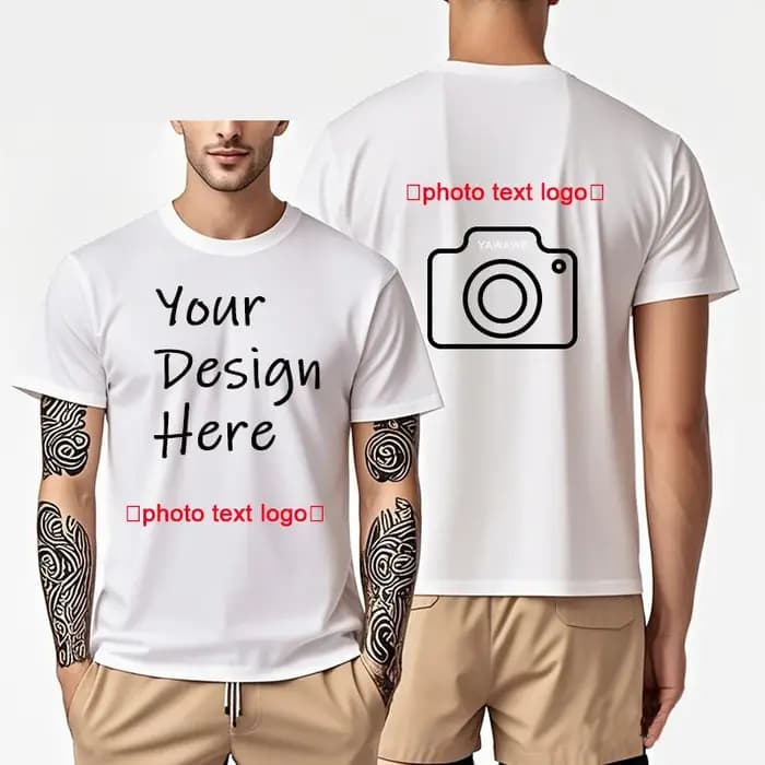 T-shirt personnalisé ajoutez votre Photo de conception