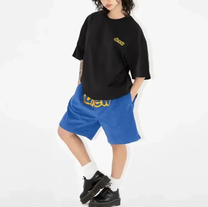 Drew House offre spéciale vêtements pour hommes logo brodé T-shirt