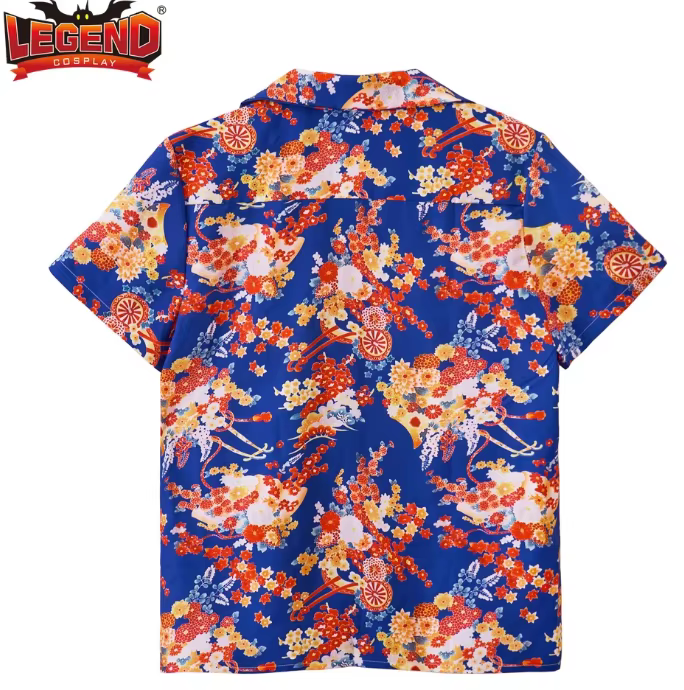 Chemise hawaïenne Romeo et Juliette, Costume de Cosplay, chemise Romeo, t-shirt Leonardo Dicaprio, c