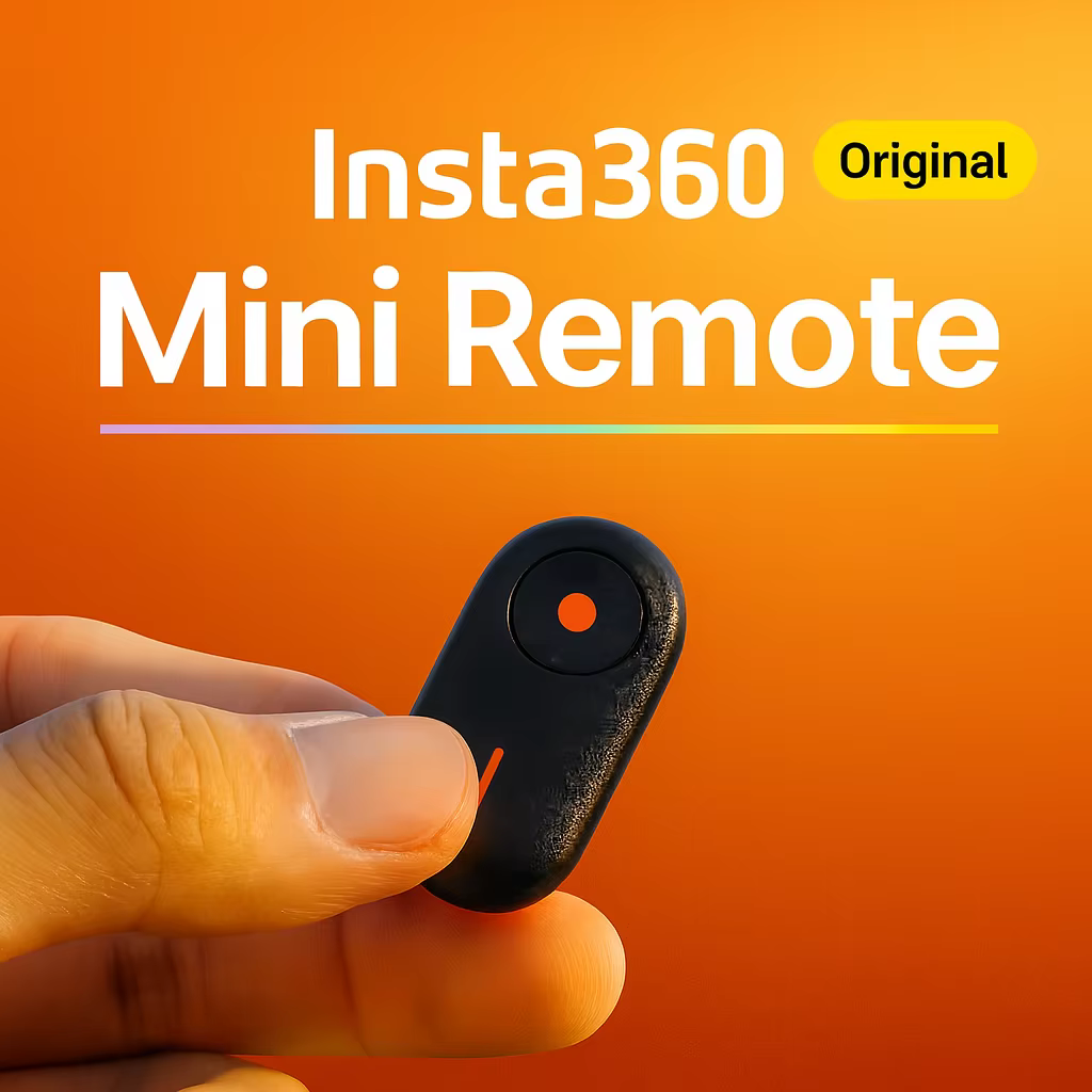 Télécommande Bluetooth Insta360 Mini |   Contrôle sans fil 10 m avec fonction de réveil |   360 °   