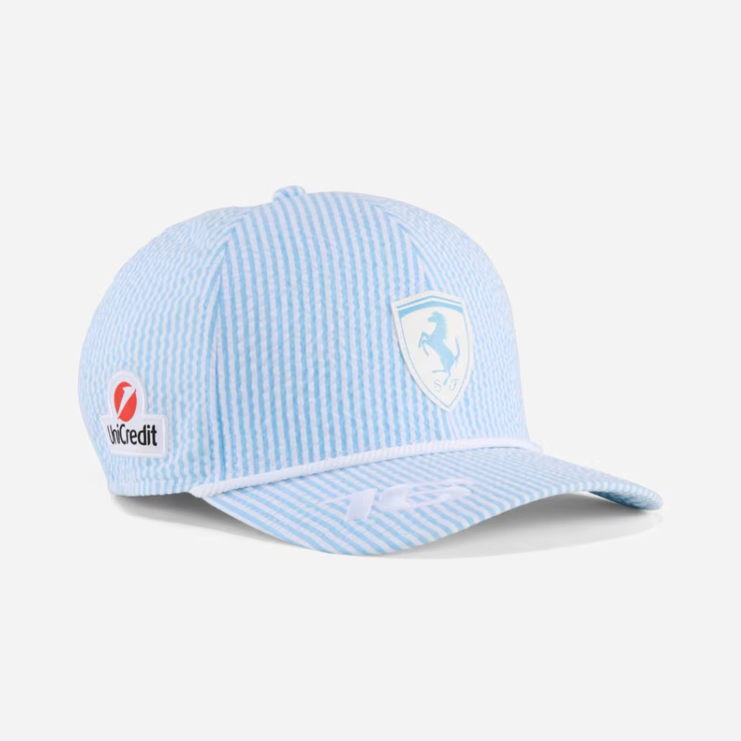 Casquette de baseball Scuderia Ferrari 2025 édition spéciale Charles Leclerc Grand Prix de Monaco, C