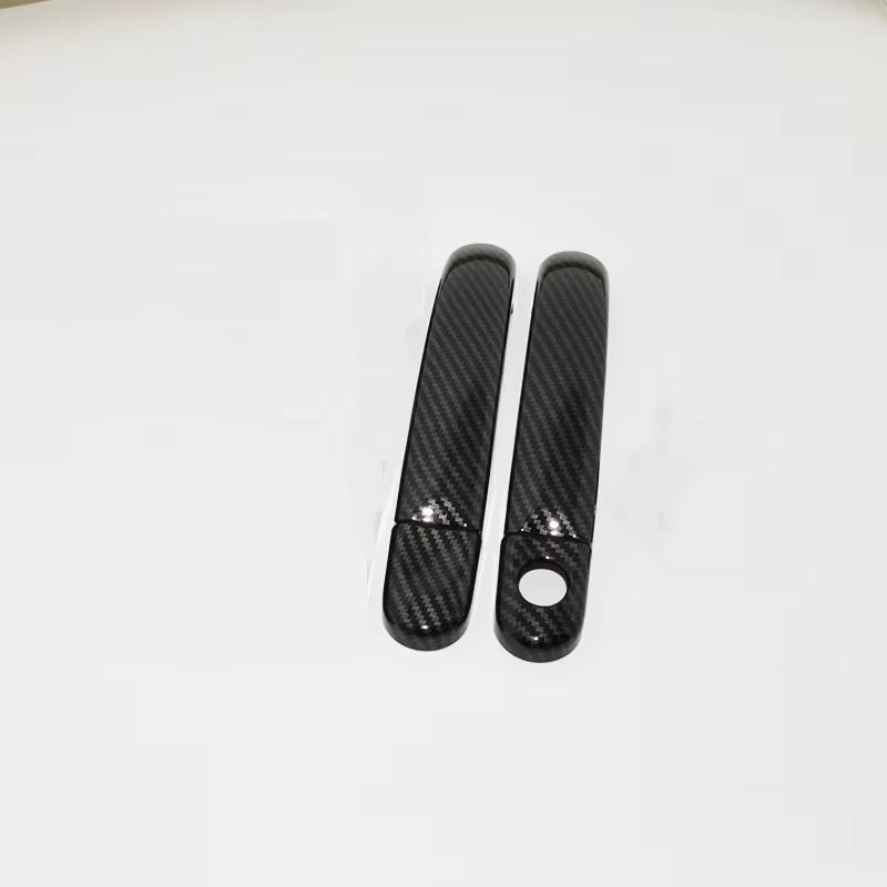 Couvercle de Poignée de Porte en Fibre de Carbone pour Voiture, Accessoire pour Volkswagen VW Caddy 