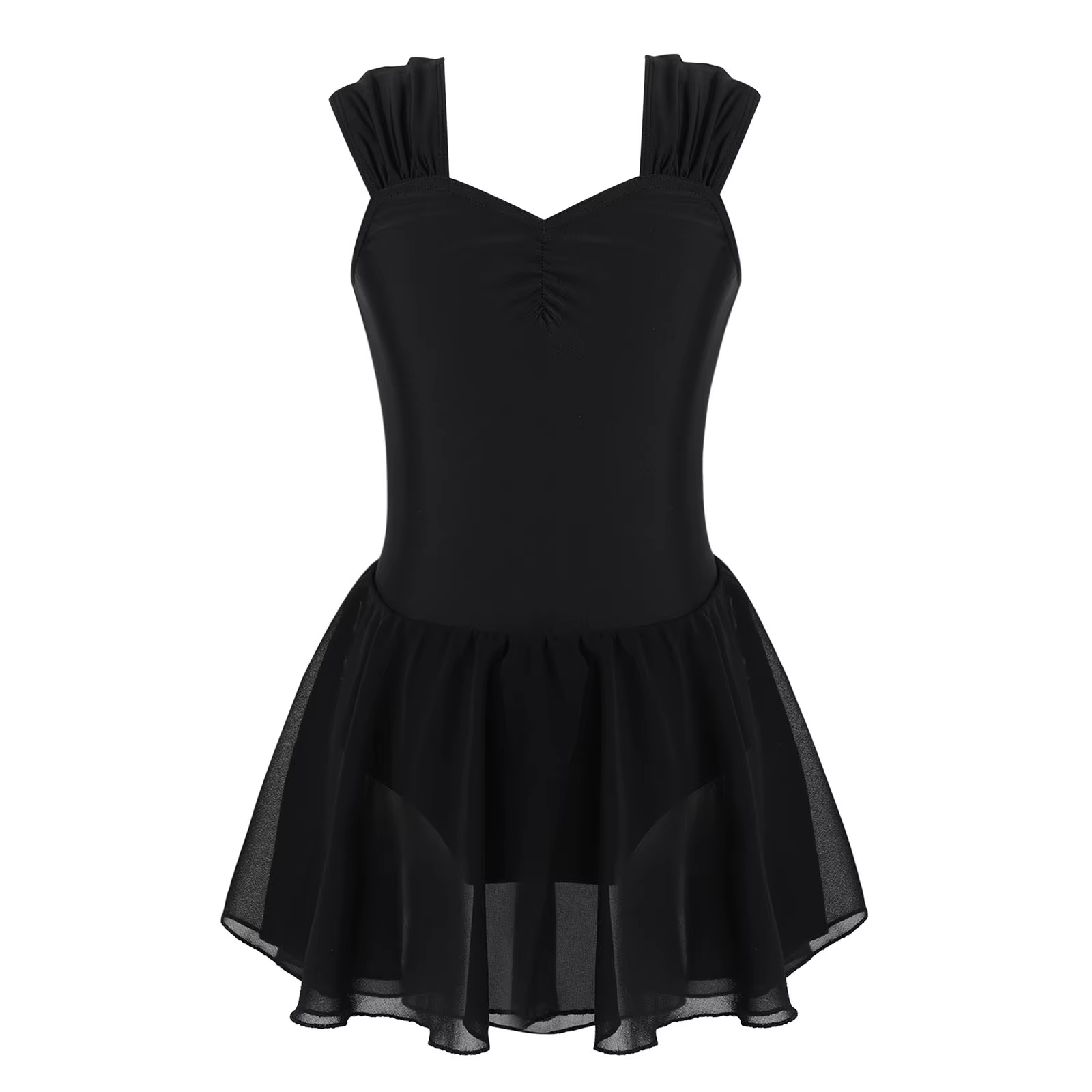 Robe de ballet classique pour filles, vêtements de danseuse, tenue de gymnastique en tulle féerique,